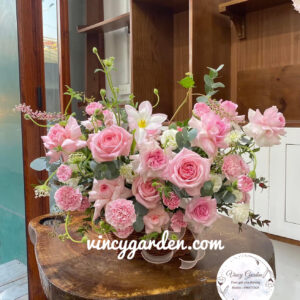 Giỏ hoa tặng nữ đẹp nhất tại quận Ba Đình_GHTN