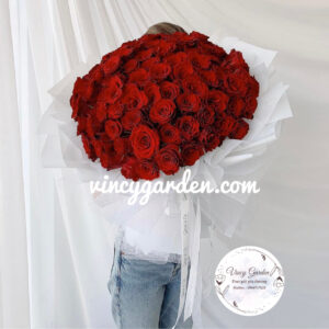 Bó hoa hồng đỏ tặng người yêu_BHĐ5