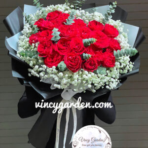 Bó hoa hồng tình yêu lãng mạn tặng người yêu 8/3_TBG2