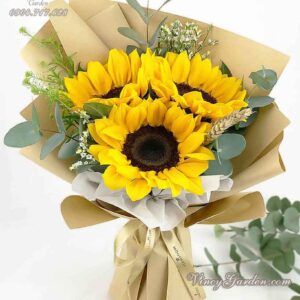 Bó hoa hướng dương 3 bông - BH06
