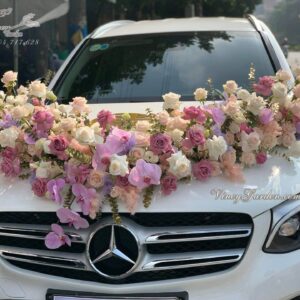 Combo xe cưới, hoa cô dâu chú rể hiện đại_Tình yêu cổ tích HC10