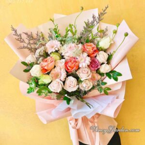 Bó hoa tươi thắm rực rỡ_BH18