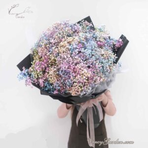 Bó hoa baby ngũ sắc đẹp huyền bí_BH21