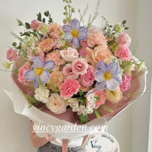 Bó hoa sinh nhật tươi xinh tặng bạn gái tại Hà Nội_BHSN1