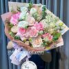 Bó hoa màu hồng xinh tươi tặng sinh nhật_VC19